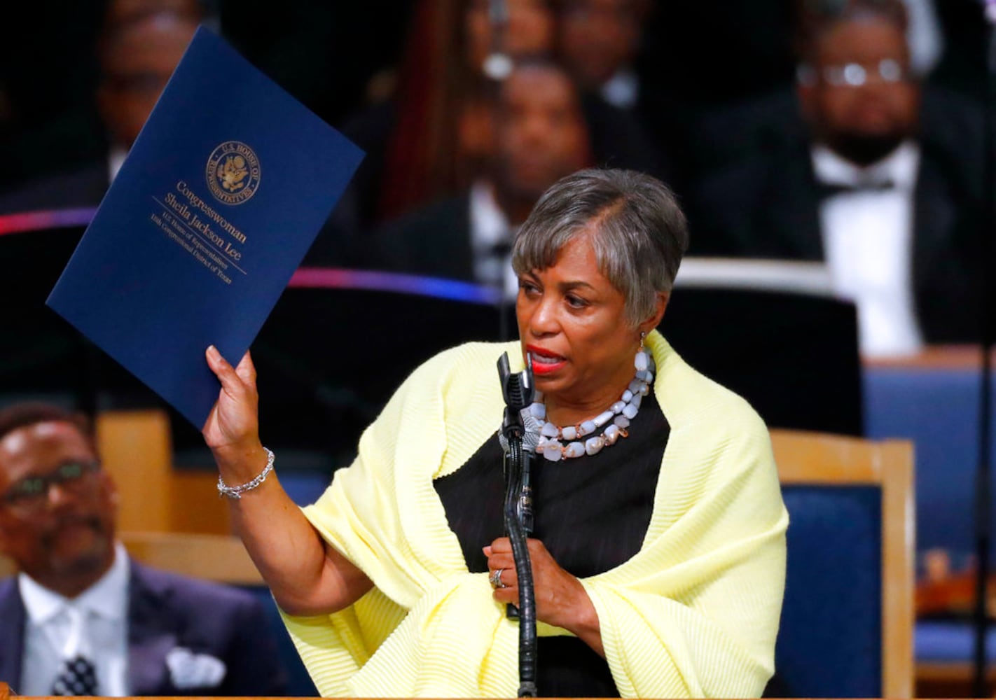 Photos: Aretha Franklin funeral