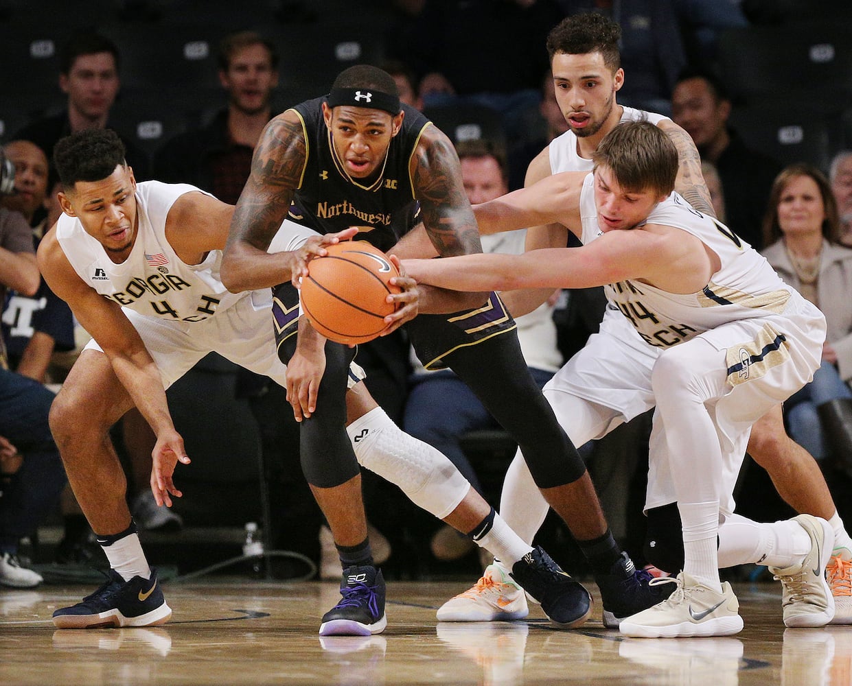 Photos: Georgia Tech hosts Northwestern