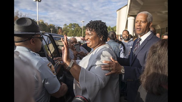                Georgia Democratic gubernatorial candidate Stacey Abrams 