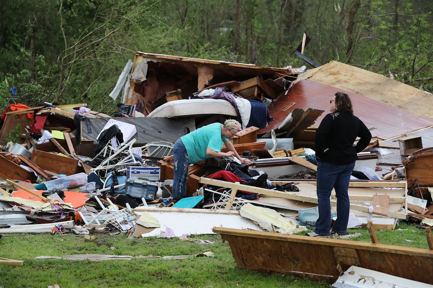 Photos: Tornadoes, violent storms rip through Georgia