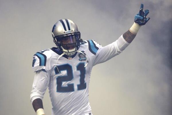 Panthers safety Thomas DeCoud. (Bob Leverone/Associated Press)