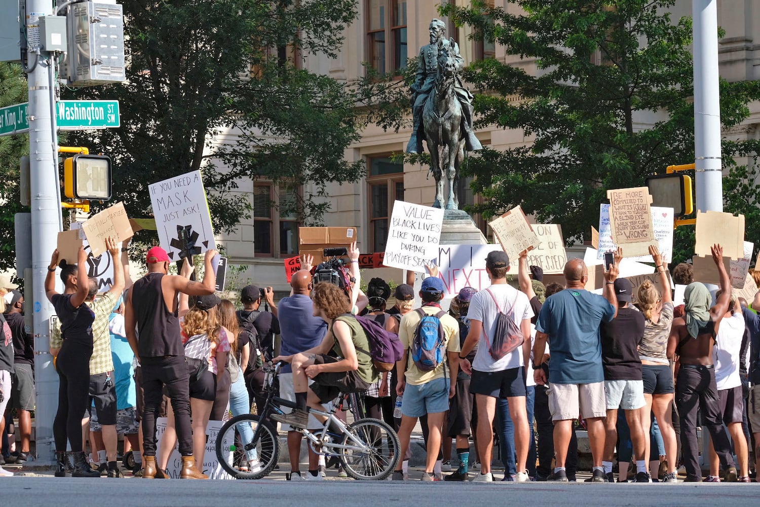 PHOTOS: 11th days of protests in Atlanta