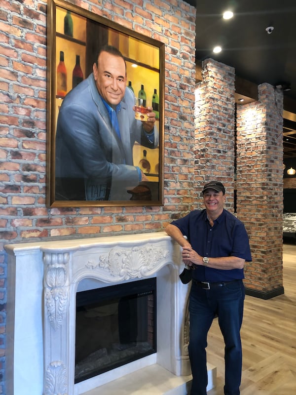 Jon Taffer spent six weeks helping construct and design Taffer's Tavern in Alpharetta. Courtesy of Taffer's Tavern