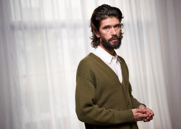 Ben Whishaw poses for portrait photographs to promote the television series "Black Doves" on Sunday, Oct. 27, 2024, in London. (Photo by Scott A Garfitt/Invision/AP)