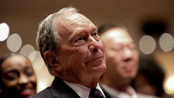 File photo of billionaire and former New York City Mayor Michael R. Bloomberg. 