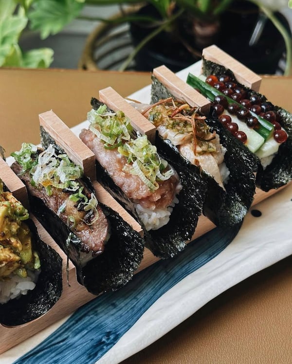 Cuddlefish opens this weekend in Dunwoody's mixed-use development High Street with a menu of hand rolls. (Courtesy of Cuddlefish)