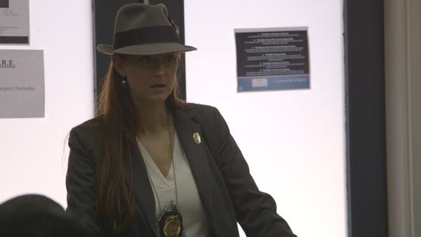  Summer Benton earned her fedora after closing her first homicide case. She starred in the docu-series "Inside Homicide" for ID. CREDIT: TLC