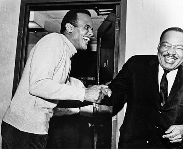 Belafonte was a close friend of the Reverend Martin Luther King Jr.