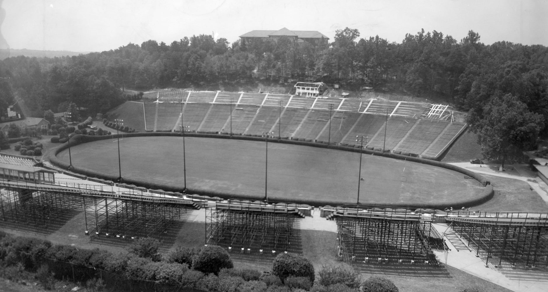 Sanford Stadium through the years