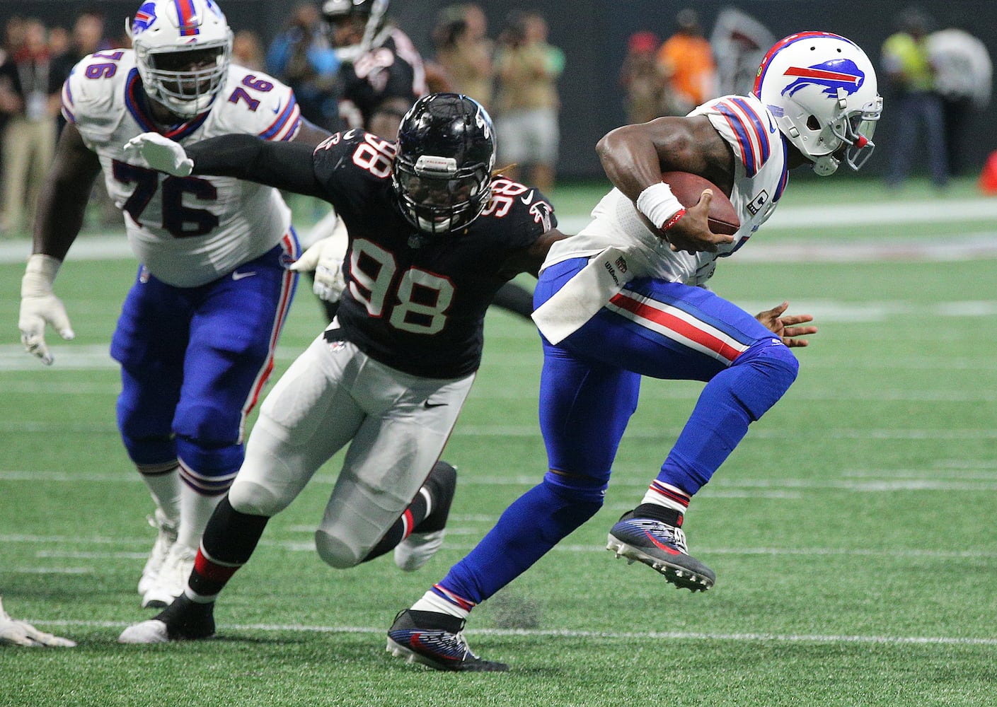 Photos: Falcons fall to Bills at home