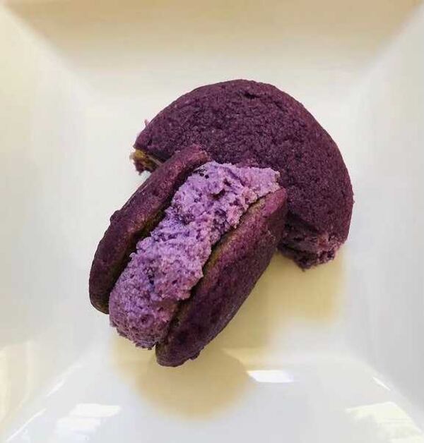 Ube whoopie pie from Baker's Hatt. (Courtesy of Baker's Hatt)