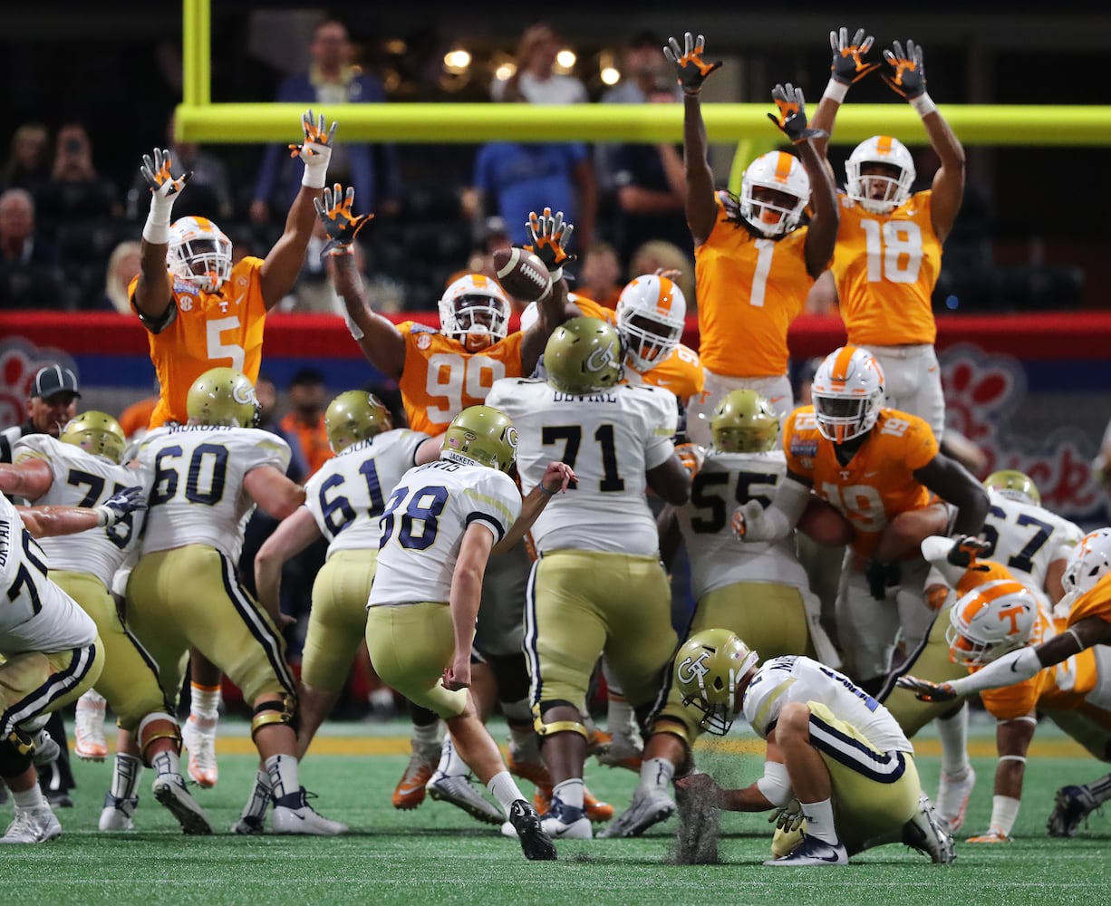 Photos: Georgia Tech falls to Tennessee in Chick-fil-A Kickoff game