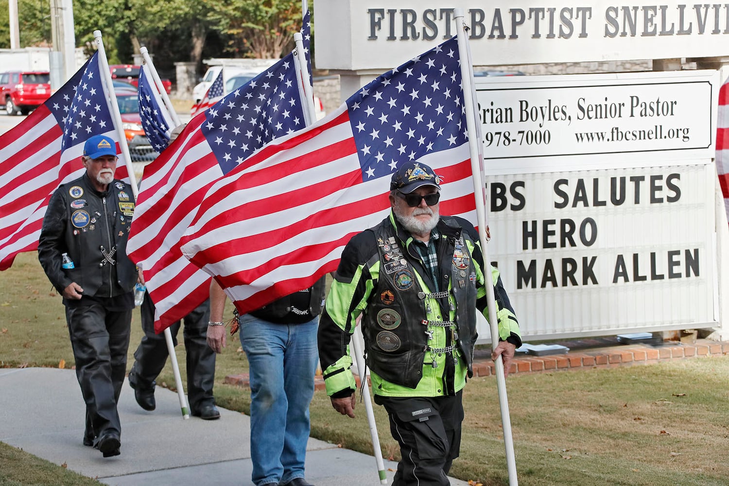 PHOTOS: Master Sgt. Mark Allen’s funeral