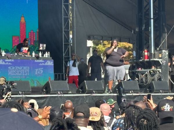 BigXThaPlug performs on the P&G stage at the 2024 One Musicfest in Central Park.