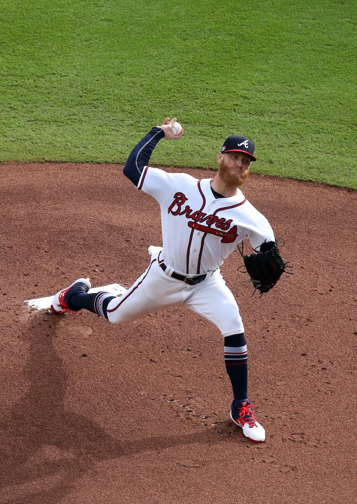 Photos: Braves, Dodgers meet in Game 4 of National League Division Series