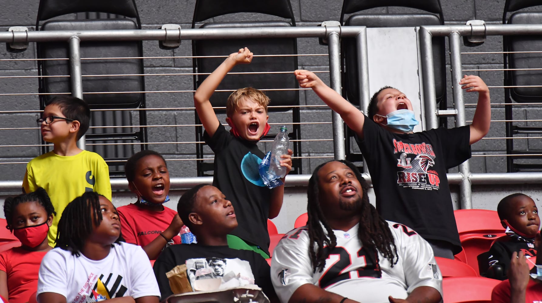 Falcons open practice photo