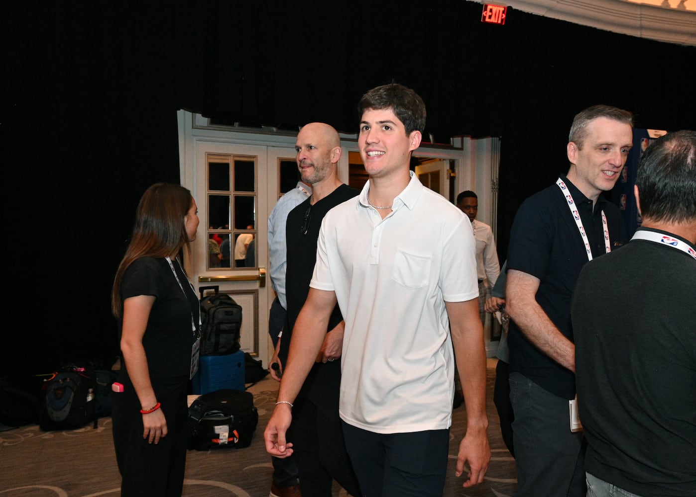 NBA Draft top prospects media event