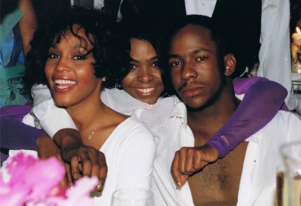 Bobbi Kristina's aunt Leolah posted this photo of herself with her brother Bobby Brown and Whitney Houston. She has been posting uplifting words about her niece.