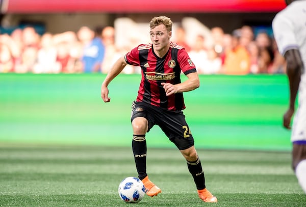 Atlanta United's Julian Gressel notched his sixth assist in Saturday's 4-0 win against Orlando City at Mercedes-Benz Stadium. (Atlanta United)