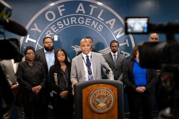 Atlanta Police Department homicide commander Lt. Ralph Woolfolk speaks to reporters about the deadly shooting of Desmond Key in Midtown. Key’s family attended the news conference and is offering a $35,000 reward in the Morehouse graduate's death.  Ben Gray for the Atlanta Journal-Constitution