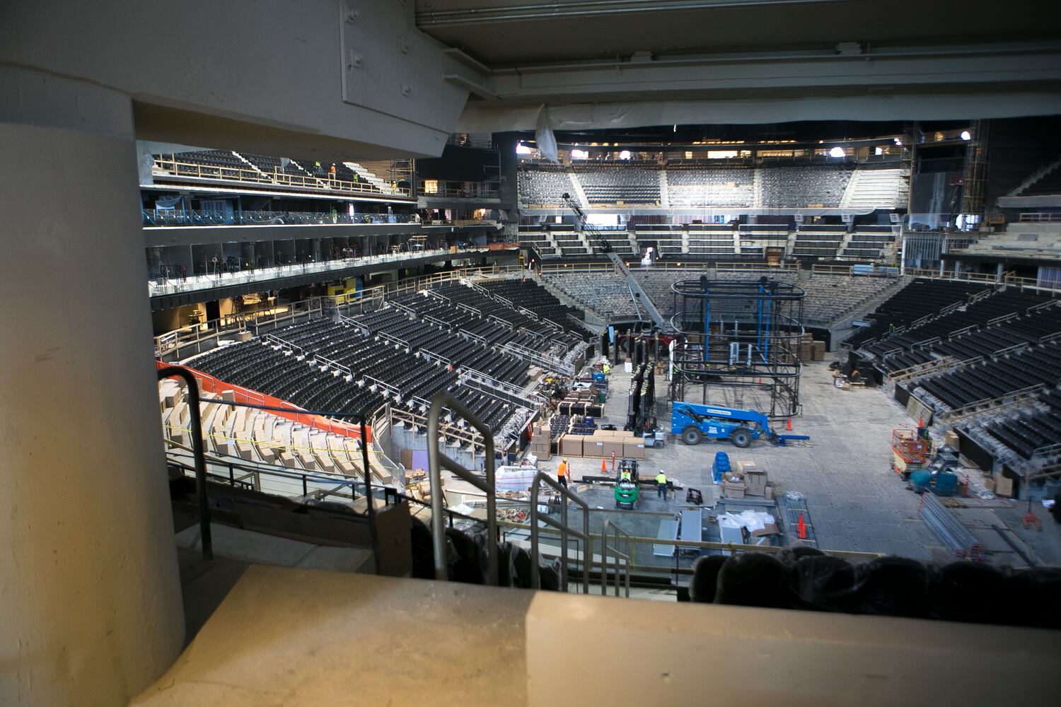 Photos: Hawks’ arena gets a facelift