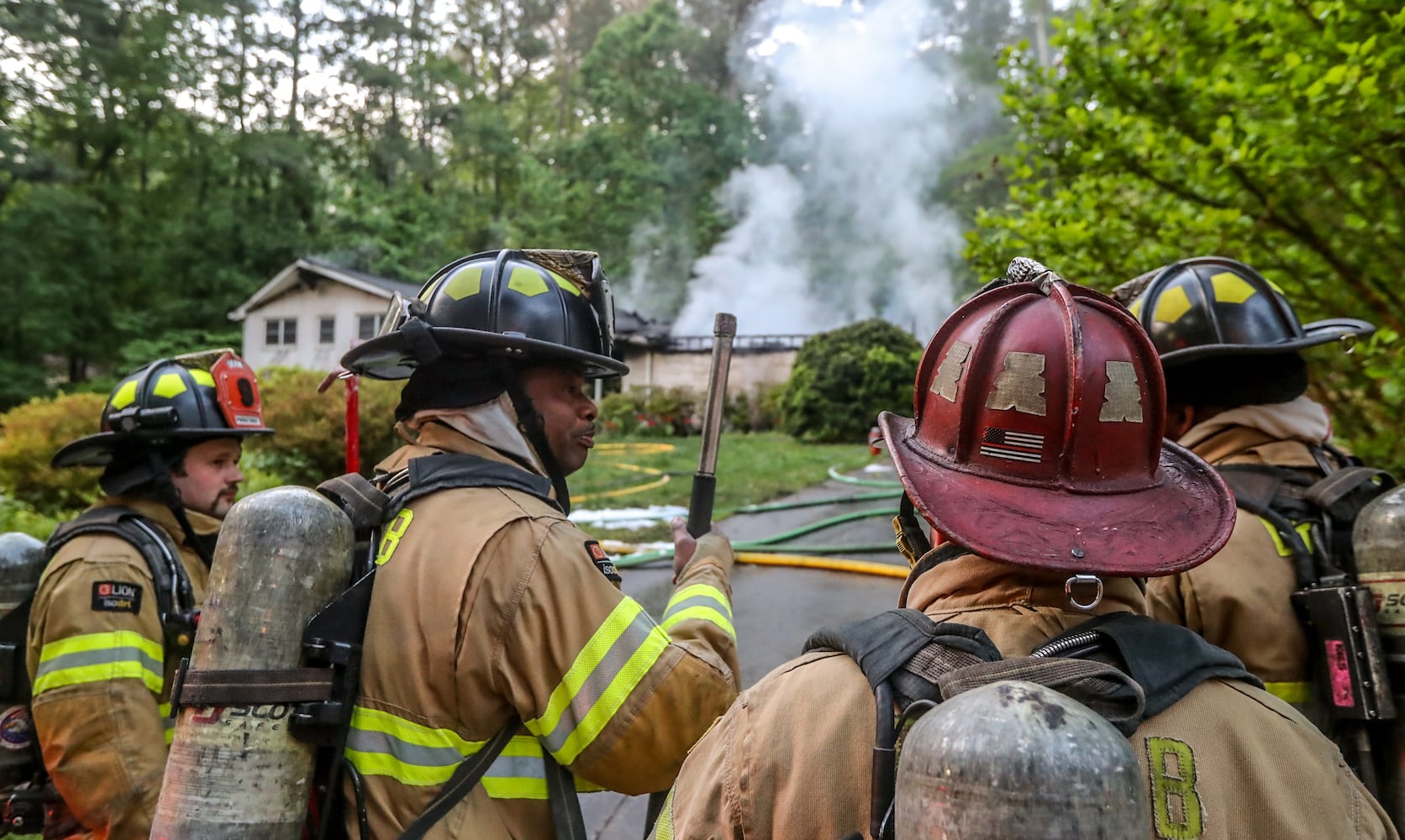 Tucker Oxbow Road fire