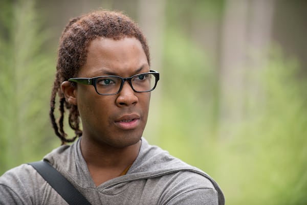 Corey Hawkins as Heath - The Walking Dead _ Season 6, Episode 11 - Photo Credit: Gene Page/AMC