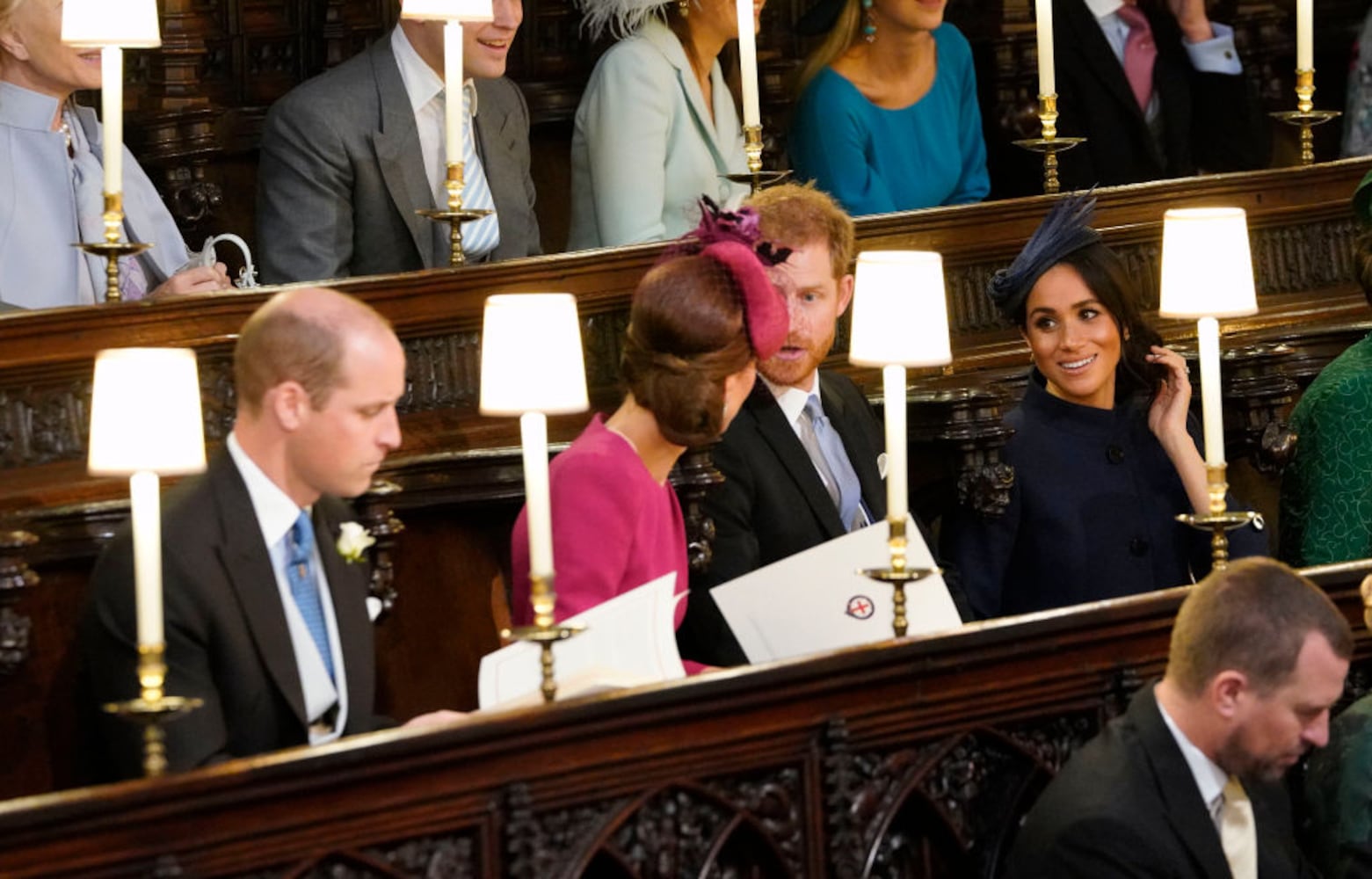 Photos: Princess Eugenie’s wedding guest arrivals