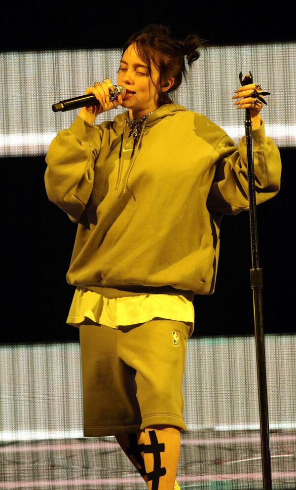 Seventeen year-old rising pop star Billie Eilish packed sold out Cadence Bank Amphitheatre at Chastain Park on Sunday, June 23, 2019. Billie will be playing Music Midtown again this September. Robb Cohen Photography & Video /RobbsPhotos.com