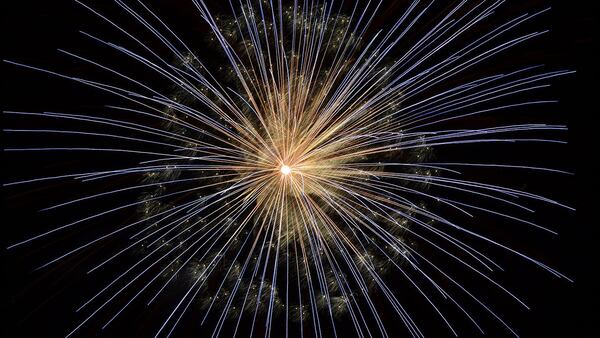 Stock photo of fireworks.