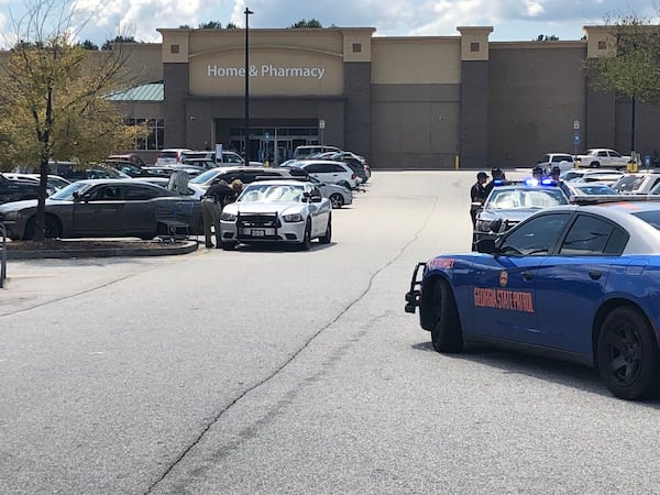 An officer has been shot at a Walmart in Covington. (Credit: Channel 2 Action News)