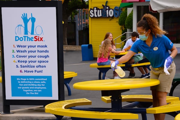 Six Flags Over Georgia will implement several new “extensive” safety protocols to protect guests and employees from possible exposure to the novel coronavirus.