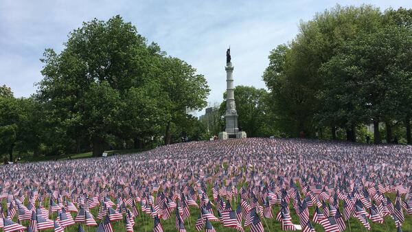 Boston Common, here in May 2018, is the oldest park in the United States. (Tim Schnupp/Tribune News Service/TNS)