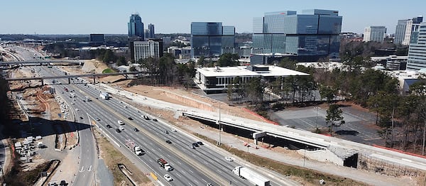 Georgia Department of Transportation construction crews have opened the Ga. 400 southbound to I-285 westbound exit ramp to traffic. (Courtesy GDOT)