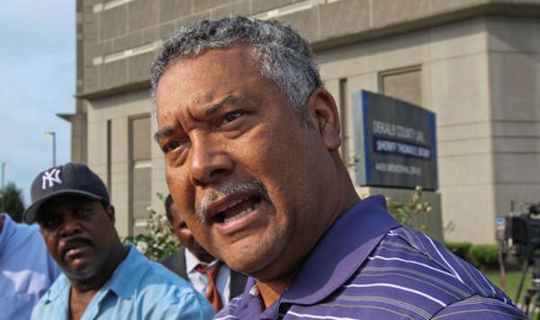 Thomas Brown, a contributor and adviser to Gwinnett County Sheriff Keybo Taylor, is seen here in August 2012, when Brown was DeKalb County sheriff. (KENT D. JOHNSON / AJC file photo)  