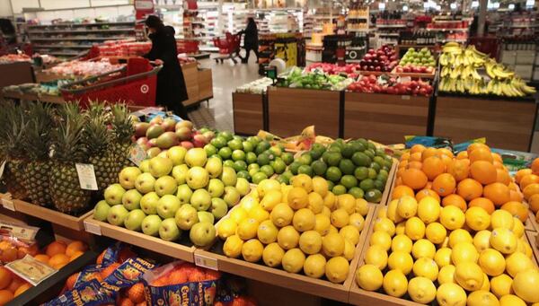 CHICAGO, IL - DECEMBER 13:  Grocery items are offered for sale at a Target store on December 13, 2017 in Chicago, Illinois. Target announced today it will acquire Shipt, a same-day delivery company, for $550 million. The retailer said the purchase will allow customers to receive same-day delivery of merchandise from about half of all Target stores beginning in early 2018 and the majority of the companys stores by the end of 2018.  (Photo by Scott Olson/Getty Images)