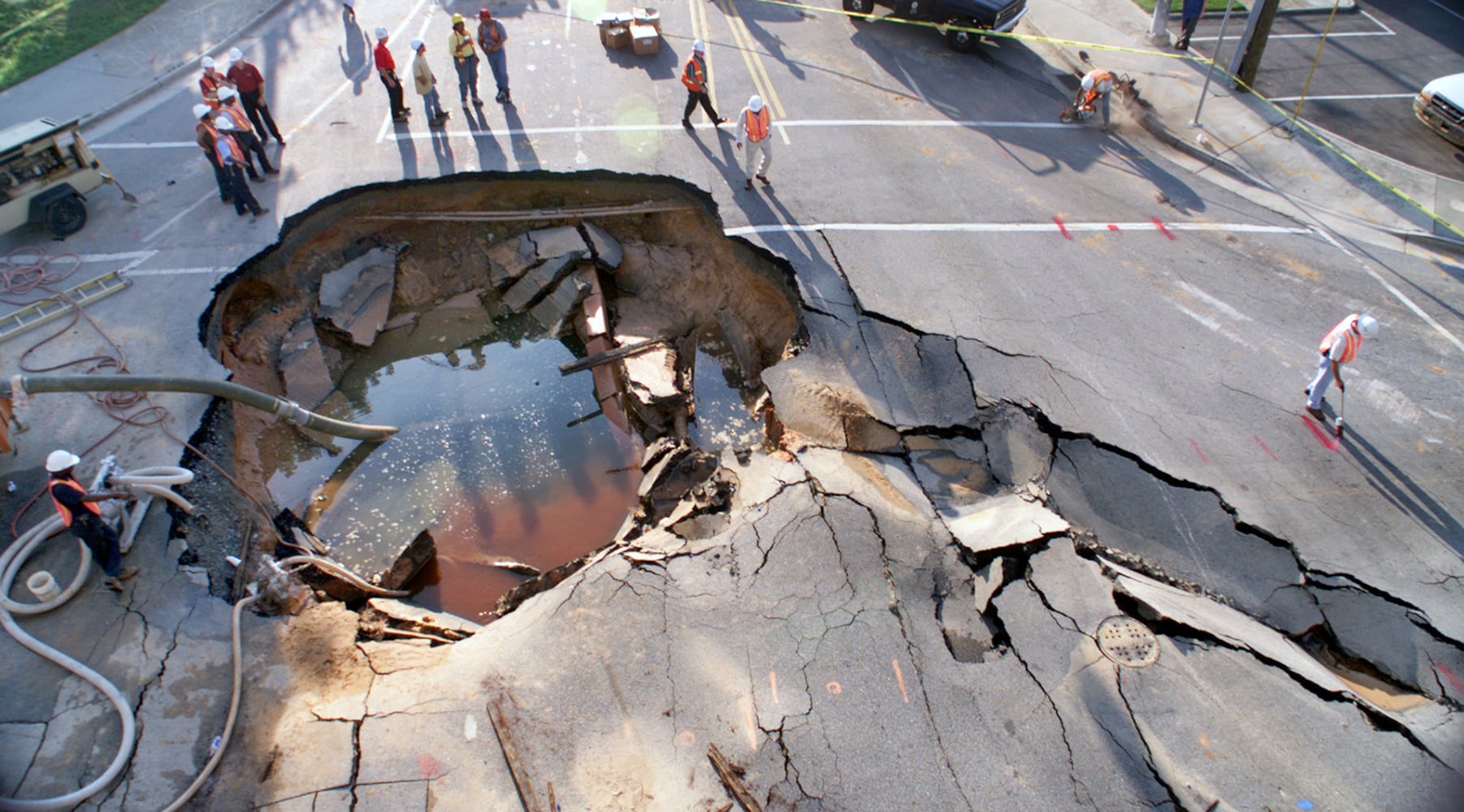 Some of metro Atlanta's biggest sinkholes