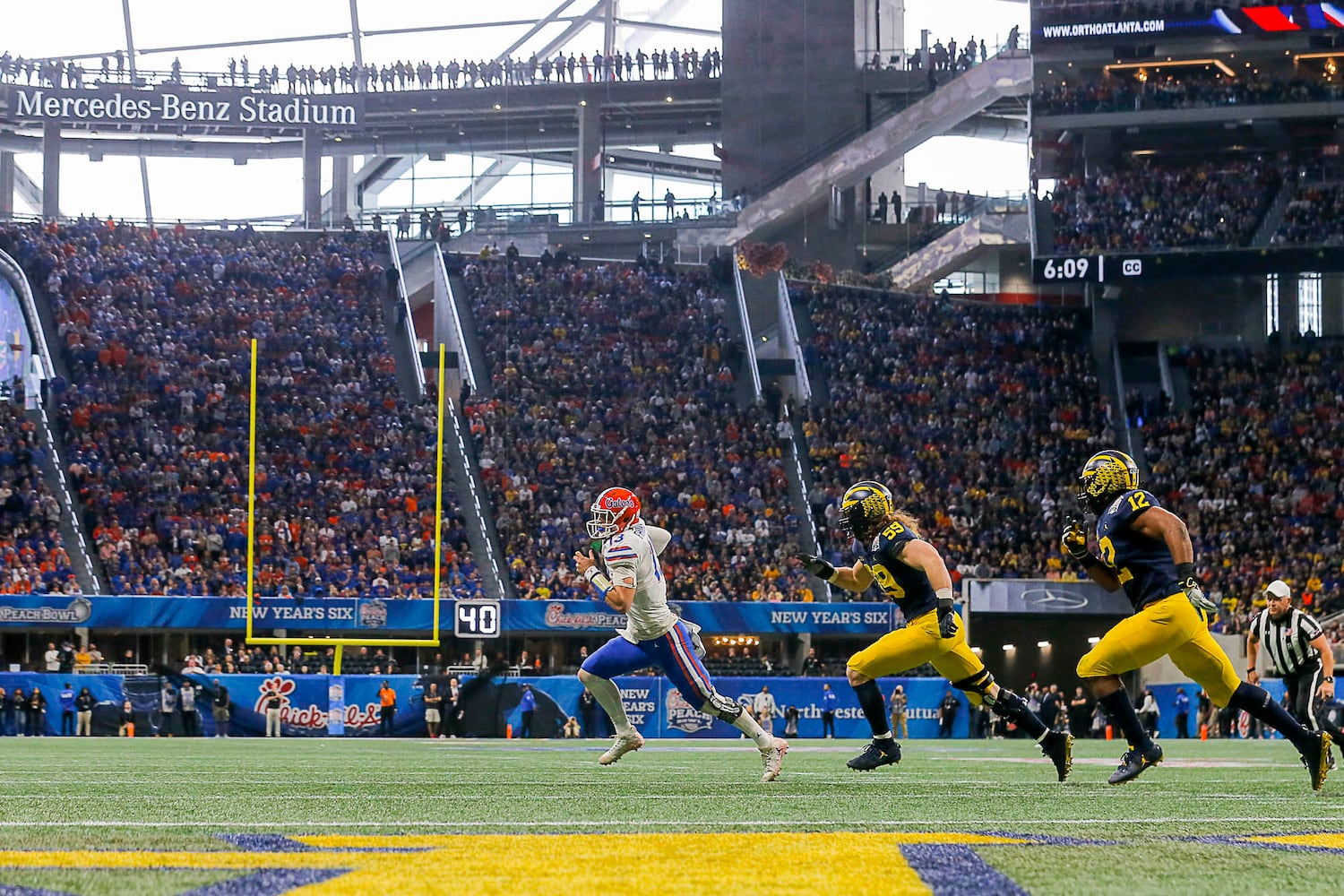 Photos: Florida, Michigan clash in Chick-fil-A Peach Bowl