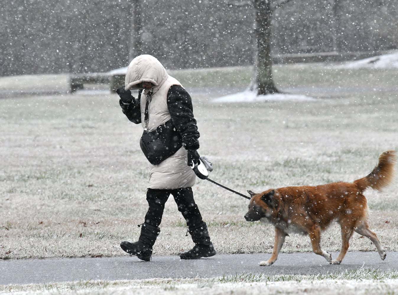 Winter storm hits metro Atlanta, North Georgia