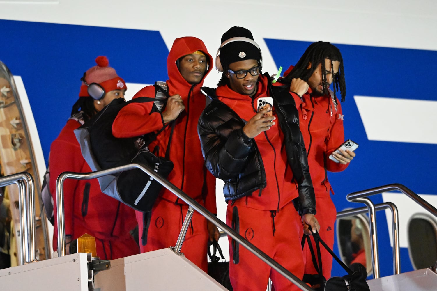 Photo: CFC title team arrivals