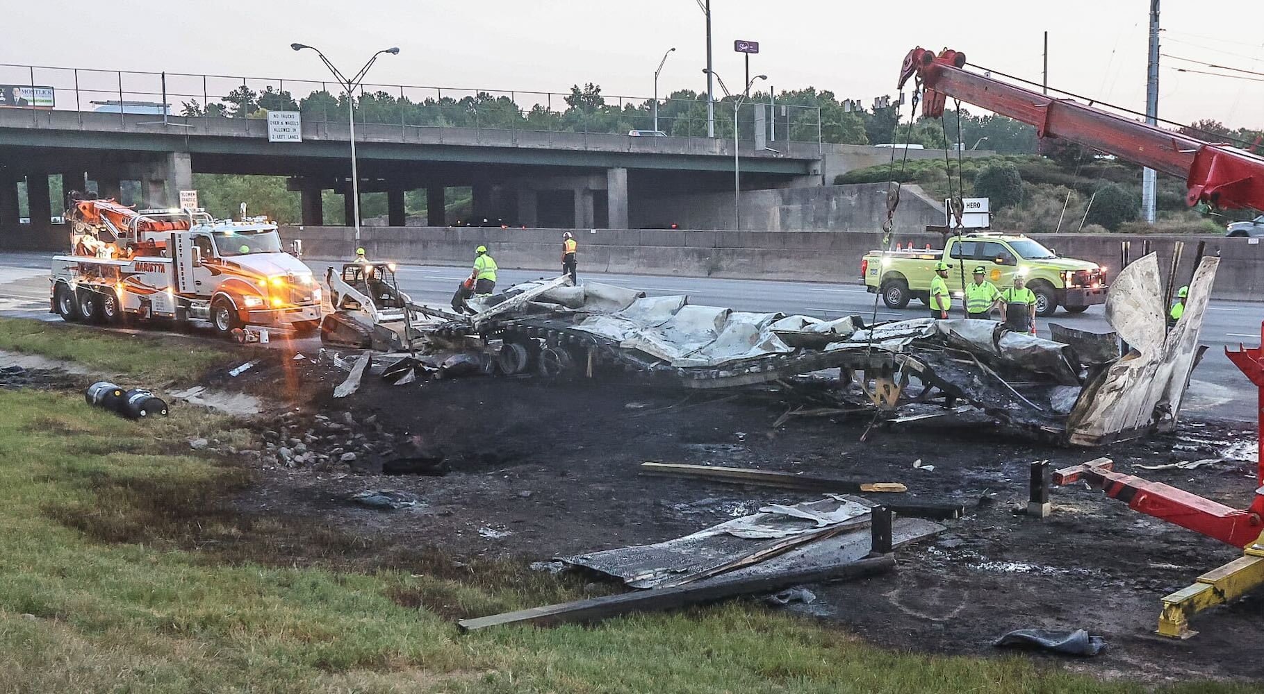 I-75 Truck Crash