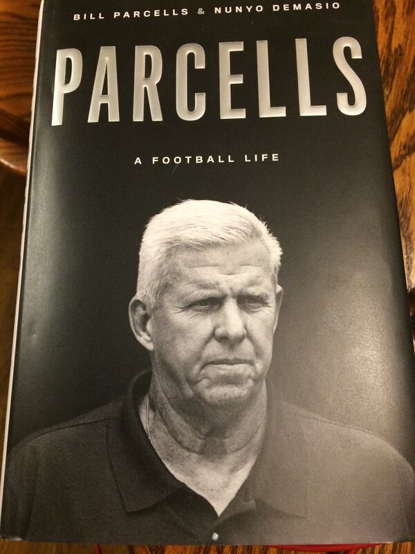 “Parcells,” the authorized biography of Hall of Fame coach Bill Parcells written by former Sports Illustrated writer Nunyo Demasio. Parcells -- A football life is likely headed for the New York Times' best seller's list.