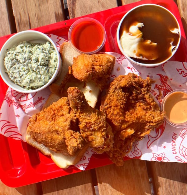 Mother's Best in Decatur serves buckets of bone-in chicken as well as tenders, sandwiches and sides. / Courtesy of Mother's Best