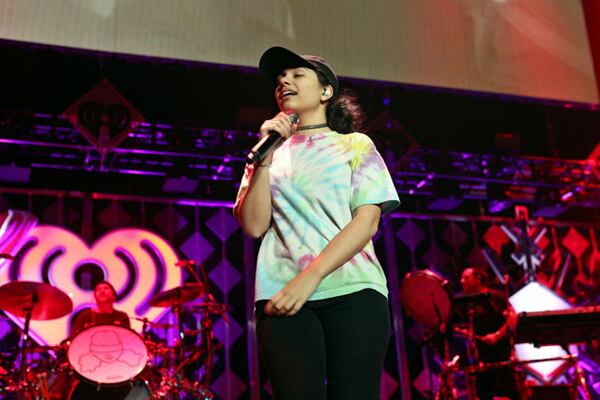 Alessia Cara performs at The Power 96.1's Jingle Ball. Photo: Robb Cohen Photography & Video /www.RobbsPhotos.com