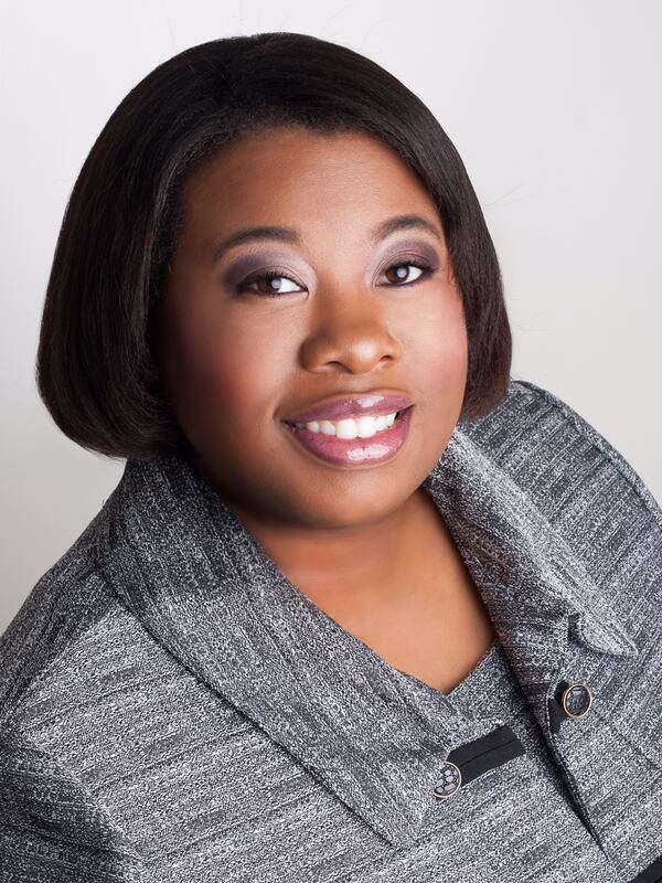 Tomisha Brock is the first female band director at Clark Atlanta University. Credit: KenneWalker Photographer