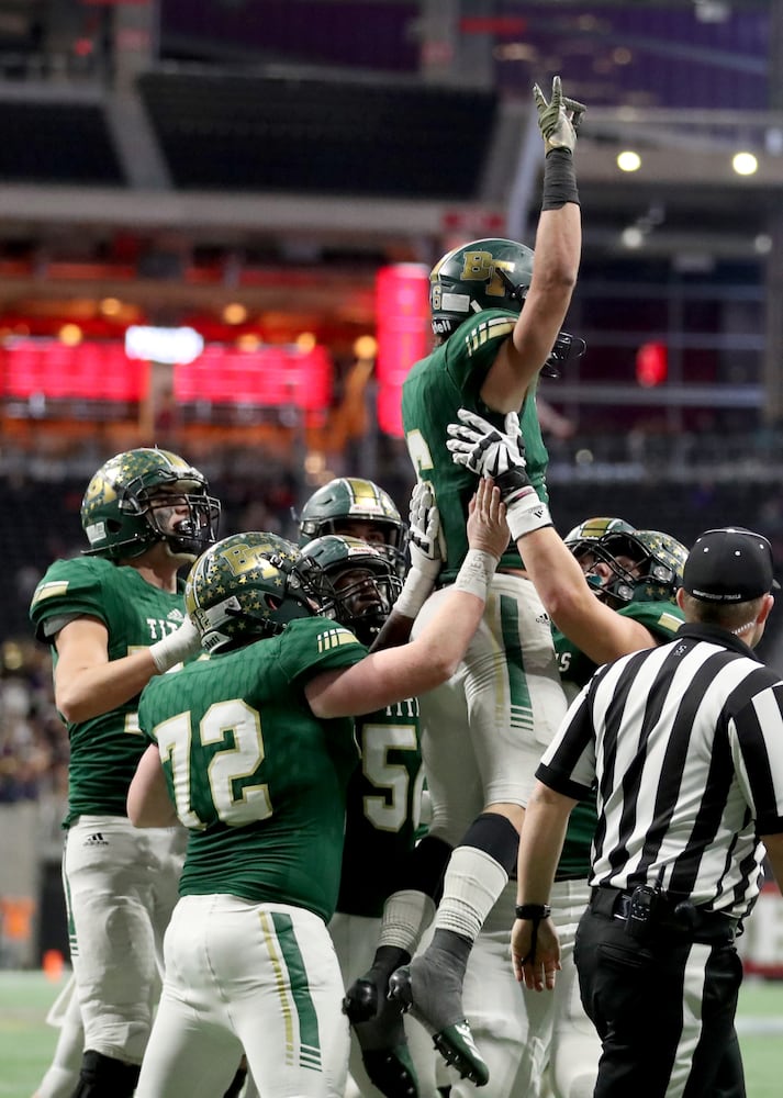 Photos: Day 2 of HS state title games at Mercedes-Benz Stadium