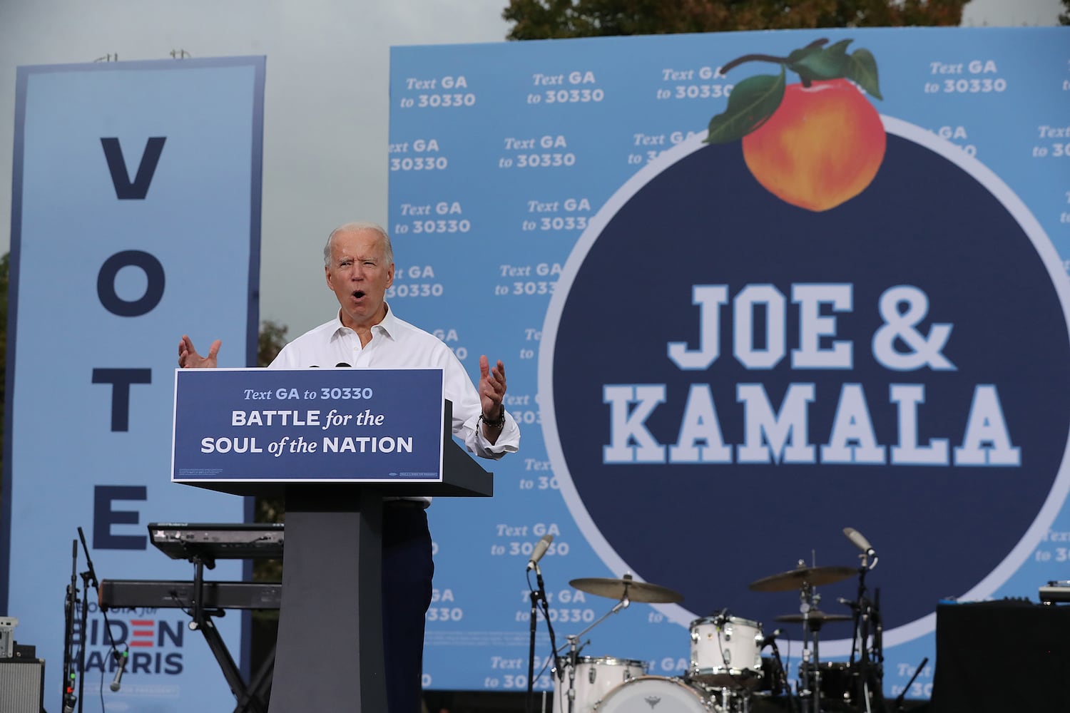 Biden rally in Georgia