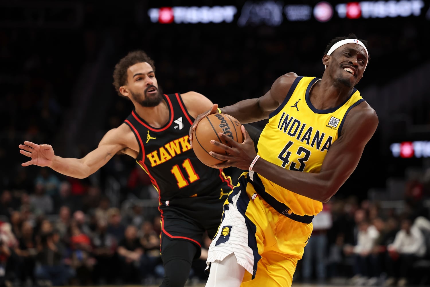 Pacers Hawks Basketball