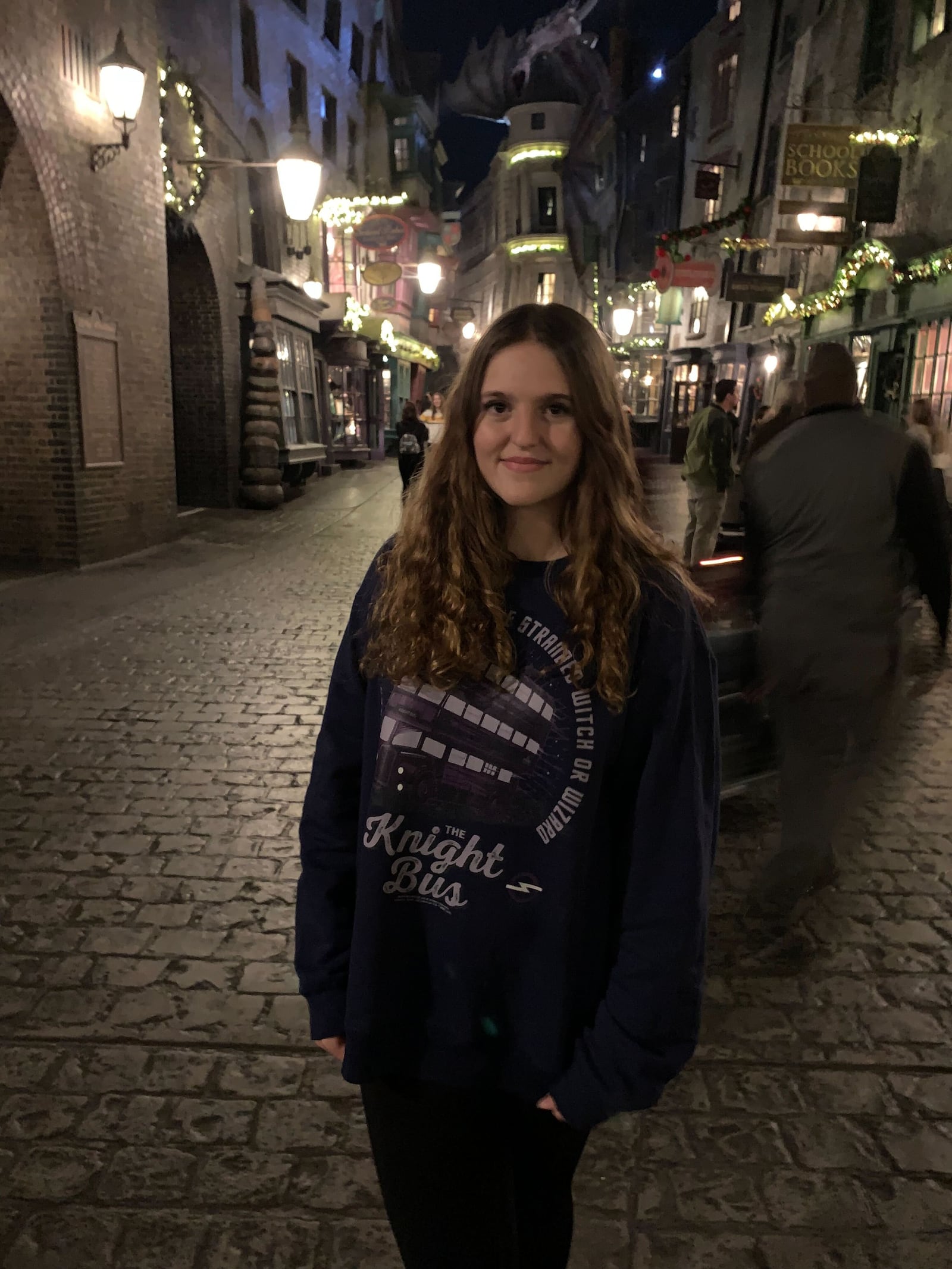 Megan Ebenroth at Universal Studios in Florida. She was a huge Harry Potter fan.
Family provided