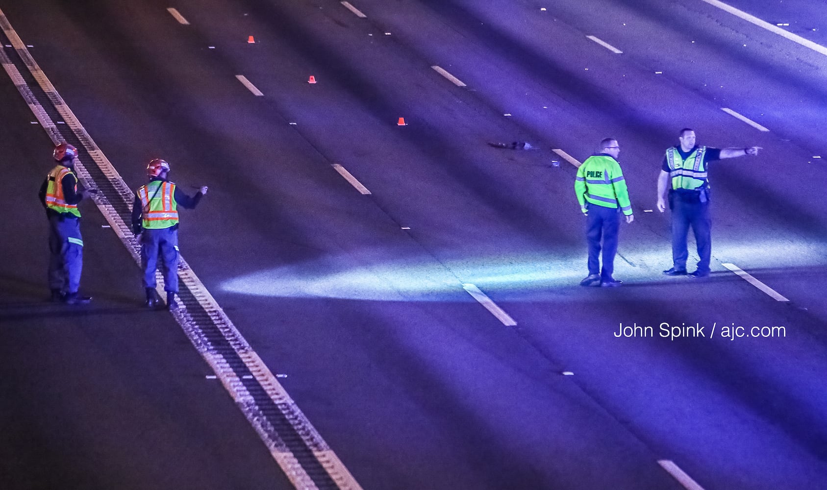 Deadly pedestrian crash on I-85 in Gwinnett County